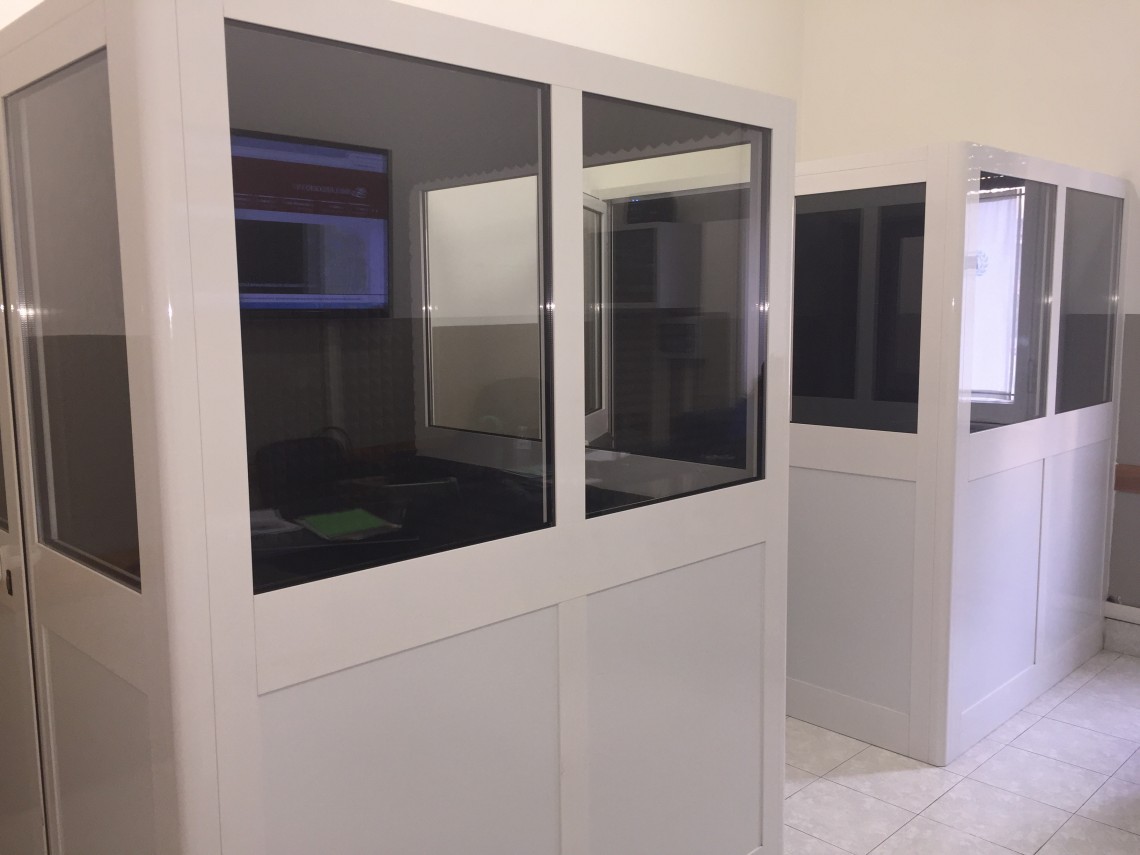 Cabine di simultanea e consecutiva SSML Gregorio VII